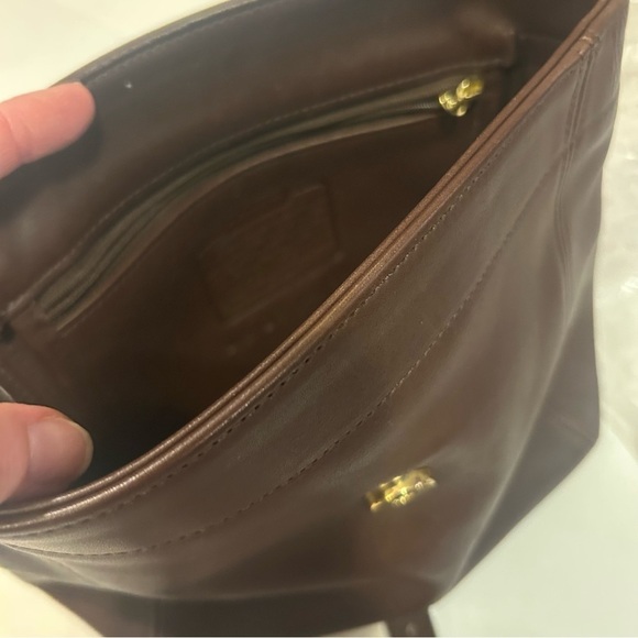 Vintage Coach Legacy Soho Top handle crossbody bag, brown, 4158, hang tag - Picture 4 of 11
